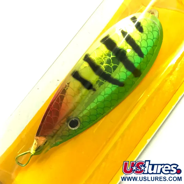 Johnson Weedless Silver Minnow Skeddrag, Fire Tiger/Nickel, 14g, #6308