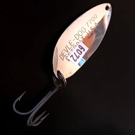 Eppinger Dardevle Devle Dog 7700 Skeddrag, Nickel/Blå, 14g, #6072