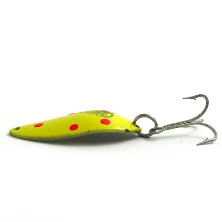 Dardevle Devle Dog 7700 UV Skeddrag, Gul/Röd, 14g, UV-färg, #6075