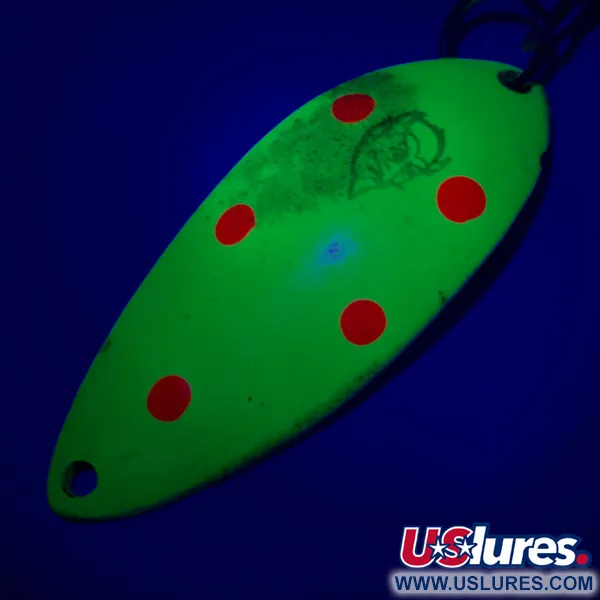 Dardevle Devle Dog 7700 UV Skeddrag, Gul/Röd, 14g, UV-färg, #6075