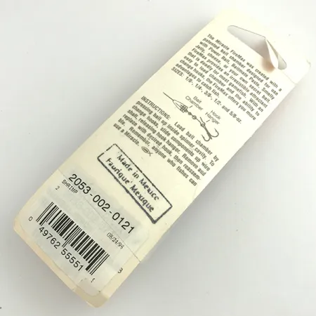 Luhr Jensen Fire Max Miracle 2 Spinnare, Mörkröd/Pärlvit, 7g, #6080