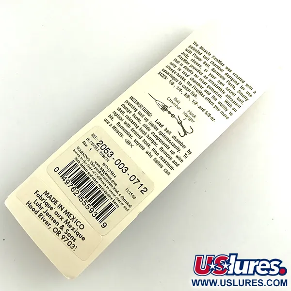 Luhr Jensen Fire Max Miracle 2 Spinnare, Guld, 7g, Doftkammare, #6083