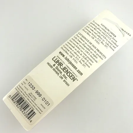 Luhr Jensen Krocodile Stubby Skeddrag, Guld/Röd, 18g, Långkast, #6086