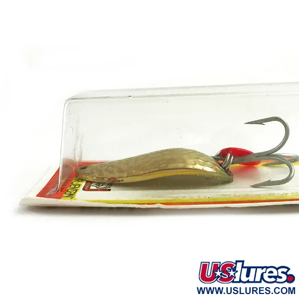 Luhr Jensen Krocodile Stubby Skeddrag, Guld/Röd, 18g, Långkast, #6086