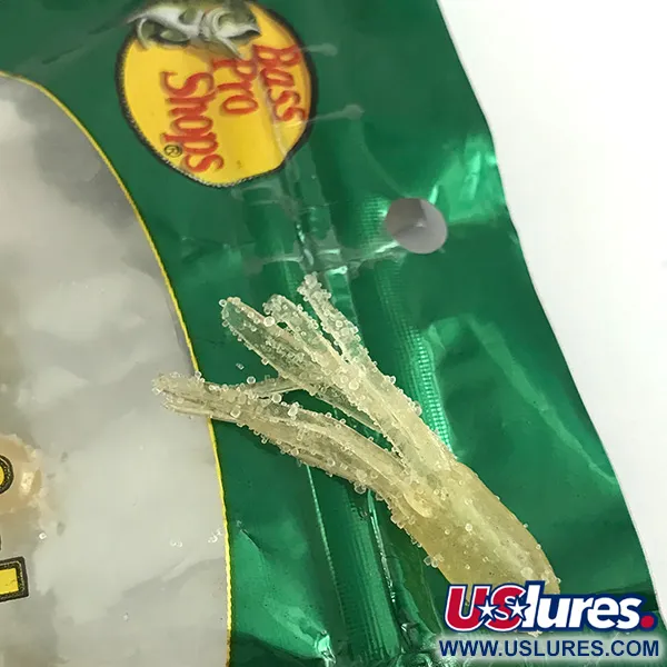 Bass Pro Shops Squermin' Squirts Tube, Vit Glow, 3.5cm, Glow, #6094