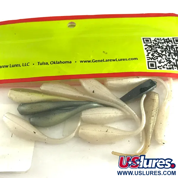 Bobby Garland Baby Shad Jigg, Vit/Grå/Grön, 5cm, UV, #6146