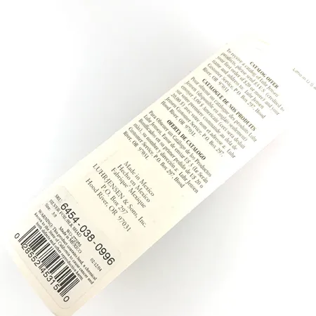 Luhr Jensen P.J.POP Träpopper, Silver / Svart, 17g, handgjord, #6151