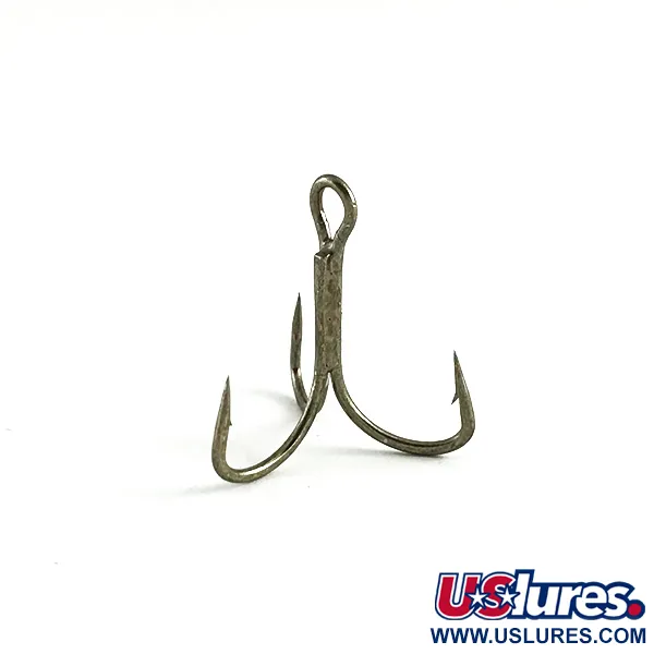 Gamakatsu Treble Hooks #6 Trekrokar, Brons, EWG, #6162