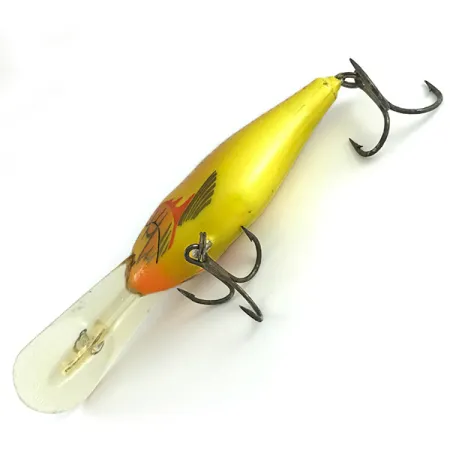 Rapala Risto Rap Wobbler, Yellow / Brown, 16g, Djupgående, #6163