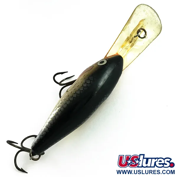 RAPALA RISTO RAP Wobbler, Guld/Svart, 16g, Djupgående, #6164