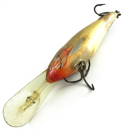 RAPALA RISTO RAP Wobbler, Guld/Svart, 16g, Djupgående, #6164