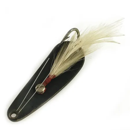 Weezel bait Rex Spoon Skeddrag, Mässing / Svart, 12,5g, Vasskyddad, #6181