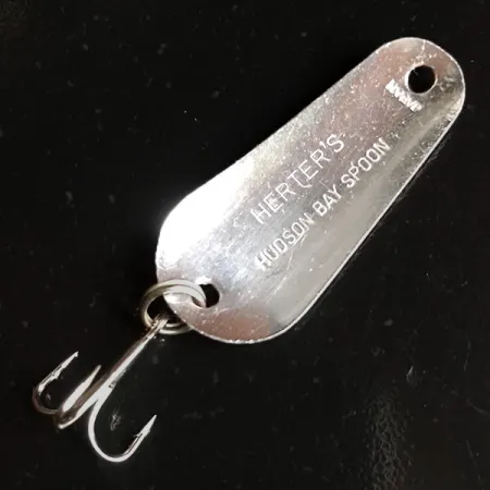 Herter's Hudson bay spoon Skeddrag, Röd / Vit / Nickel, 7g, #6191