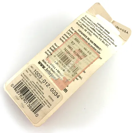 Luhr Jensen Krocodile Die #4 Skeddrag, Nickel, 14g, Långkastande, #6194