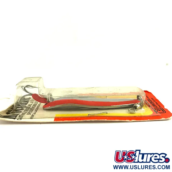 Luhr Jensen Krocodile Die #4 UV Skeddrag, Nickel/Röd, 14g, UV, #6195