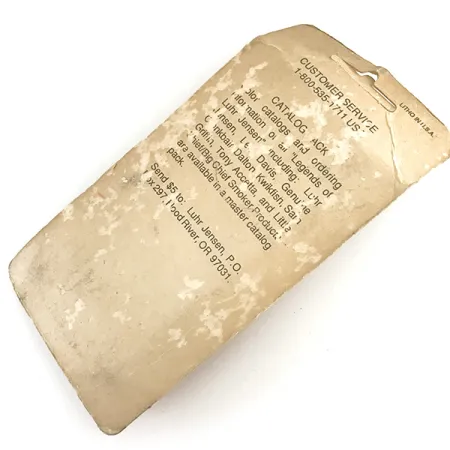 Luhr Jensen Krocodile Stubby Skeddrag, Vit/Blå, 24g, Kompakt, #6197