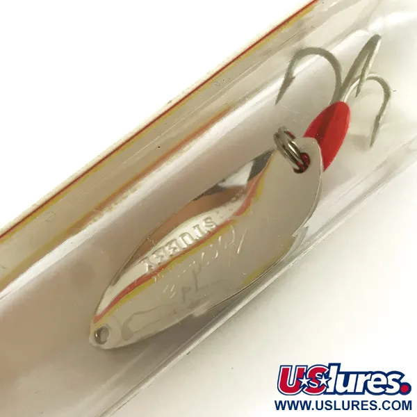 Luhr Jensen Krocodile Stubby Skeddrag, Hamrad nickel, 18g, #6221