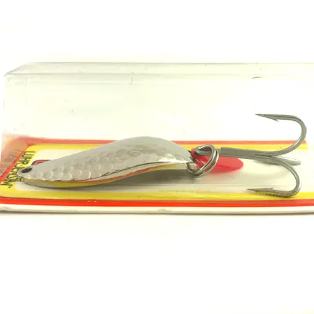 Luhr Jensen Krocodile Stubby Skeddrag, Hamrad nickel, 18g, #6221