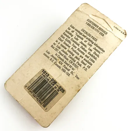 Luhr Jensen Krocodile Stubby Skeddrag, Hamrad Nickel/Röd UV, 18g, #6222