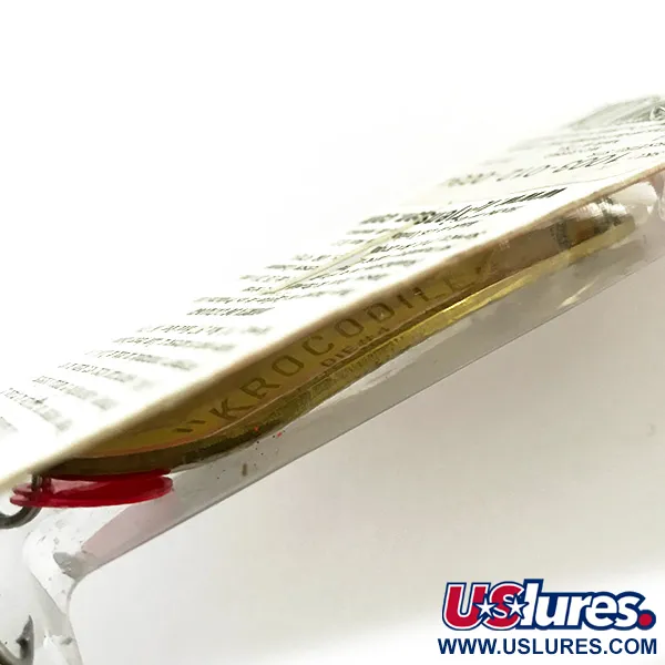 Luhr Jensen Krocodile Die #4 UV Skeddrag, Mässing/UV Röd, 14g, #6228