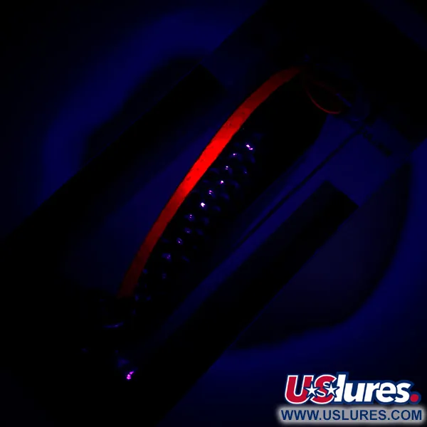 Luhr Jensen Krocodile Die #4 UV Skeddrag, Mässing/UV Röd, 14g, #6228