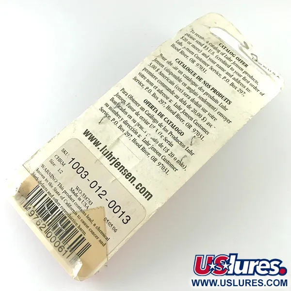 Luhr Jensen Krocodile Die #4 Skeddrag, Nickel, 14g, Långkast, #6230