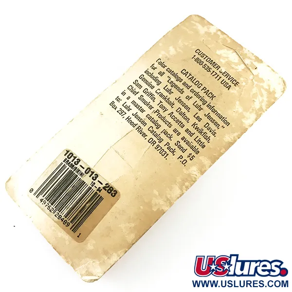 Luhr Jensen Krocodile Stubby Skeddrag, Trout UV Glow, 11.3g, #6231