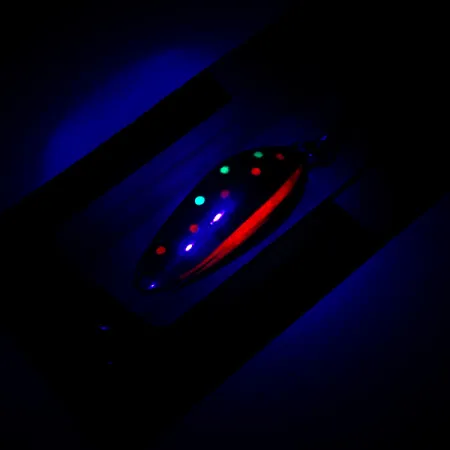 Luhr Jensen Krocodile Stubby Skeddrag, Trout UV Glow, 11.3g, #6231