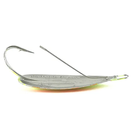 Johnson Silver Minnow UV Skeddrag, Orange/Grön/Gul, 21g, UV, #6237