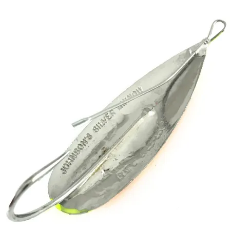 Johnson Silver Minnow UV Skeddrag, Orange/Grön/Gul, 21g, UV, #6237