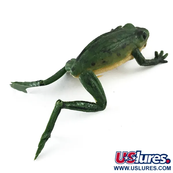 Delong Frog Grodjigg, Grön, 5g, Enkelkrok, #6251