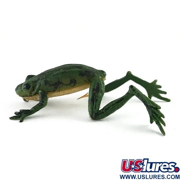 Delong Frog Grodjigg, Grön, 5g, Enkelkrok, #6251