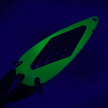 Marathon (with sonic blades) Skeddrag, Gul/Nickel, 17g, UV-glöd, #6260