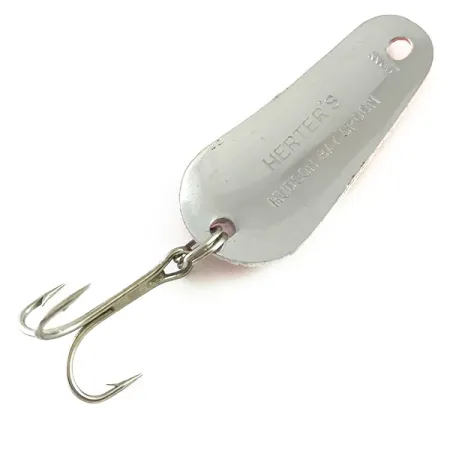 Herter's Hudson bay spoon Skeddrag, Röd/Vit/Nickel, 7g, #6261