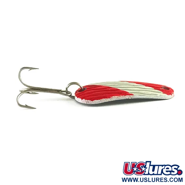Herter's Hudson bay spoon Skeddrag, Röd/Vit/Nickel, 7g, #6261