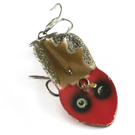 Buck Perry Spoonplug Skeddrag, Röd/Guld/Silver, 10g, #6263