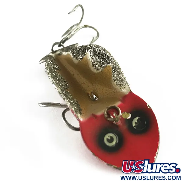 Buck Perry Spoonplug Skeddrag, Röd/Guld/Silver, 10g, #6263