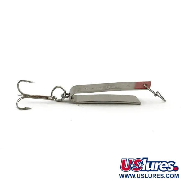 South Bend Super-Duper 502 Skeddrag, Nickel/Röd, 2,5g, U-form, #6279