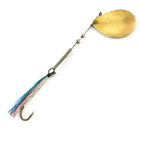 Worth 4 Spinnare, Mässing, 3.5g, Enkelkrok tinsel, #6285