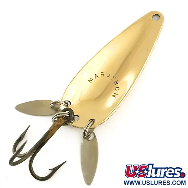 Marathon (with sonic blades) Skeddrag, Guld, 12g, Spinnarskedar #6286