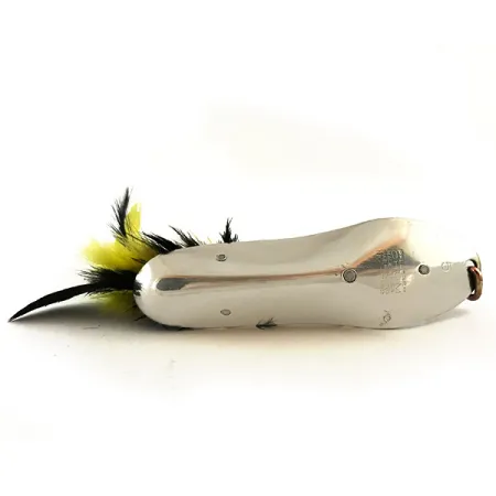 Pflueger Chum Skeddrag, Nickel/Svart/Gul, 28g, Vasskyddad, #6293