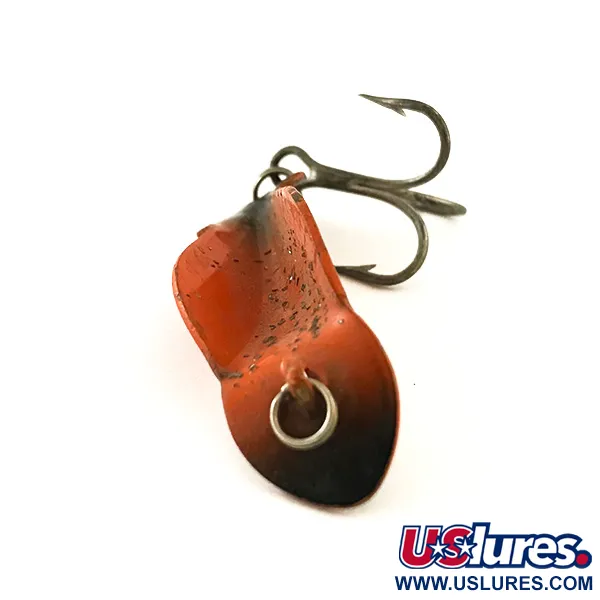 Buck Perry Spoonplug Skeddrag, Orange / Black, 5g, USA-Made, #6301