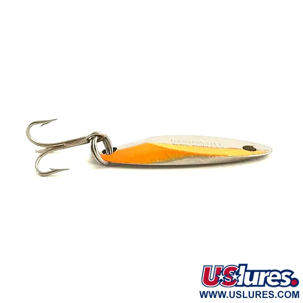 Acme Kastmaster Skeddrag, Nickel / Orange, 2,5g, Vintage, #6314