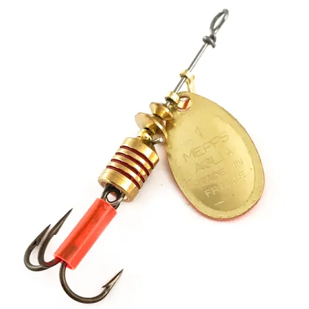 Mepps Aglia 1 Fluo Spinnare, Fluorescerande Rosa, 3.5g, UV, #6332