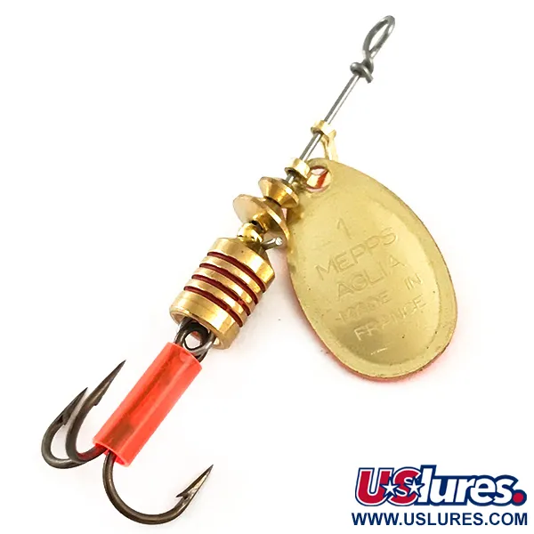 Mepps Aglia 1 Fluo Spinnare, Fluorescerande Rosa, 3.5g, UV, #6332