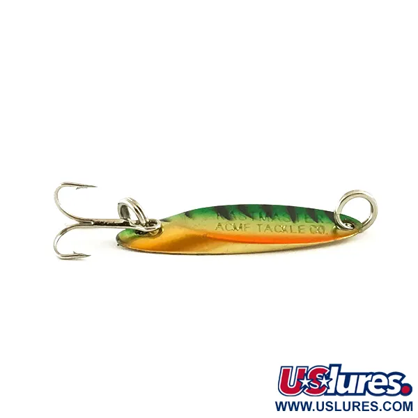 Acme Kastmaster Skeddrag, Fire Tiger, 3.5g, Mässingssida, #6343