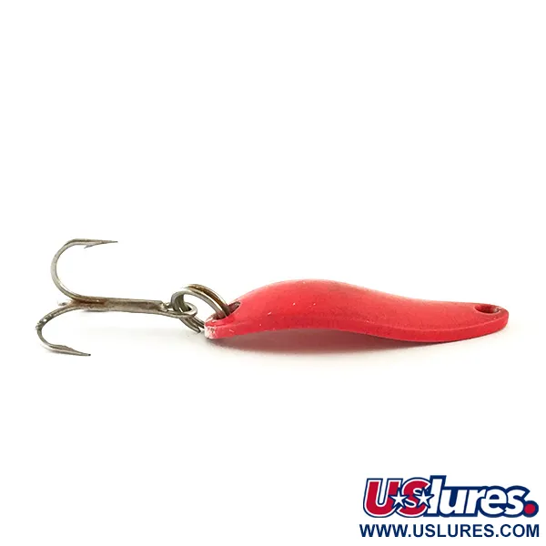 Luhr Jensen Krocodile Stubby UV Skeddrag, Red UV Glow, 7g, UV-Glow, #6350