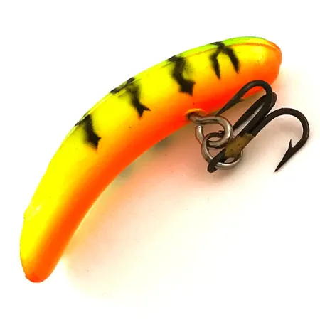 Yakima Bait FlatFish F4 UV Wobbler, Fire Tiger, 1.7g, UV, #6361