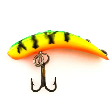 Yakima Bait FlatFish F4 UV Wobbler, Fire Tiger, 1.7g, UV, #6361