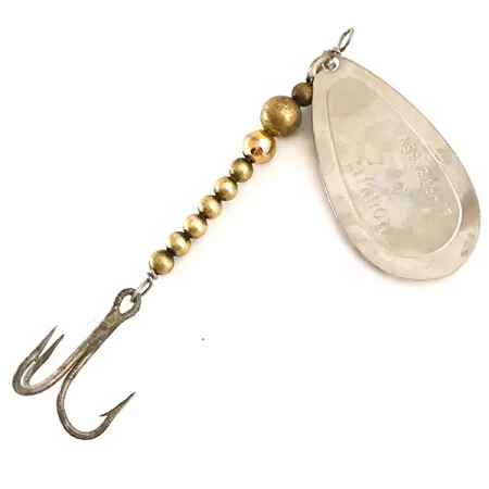 Luhr Jensen Mounti Spinnare, Mässing / Nickel, 10g, Rutmönster, #6368